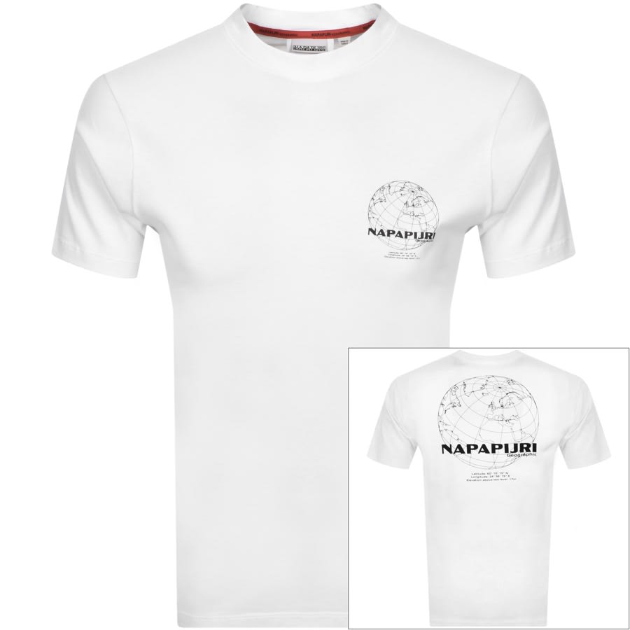 Alternative Image for ProductNapapijri S-Oodi Short Sleeve T Shirt White1